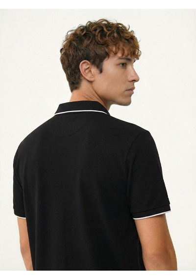 Loft Regular Fit Erkek Polo K.kol Lf2042647 Q1.v1 Siyah
