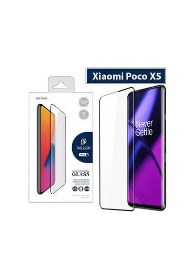 Dux Ducis Xiaomi Poco X5 Full Kaplama Tempered Cam Ekran Koruyucu- 5775