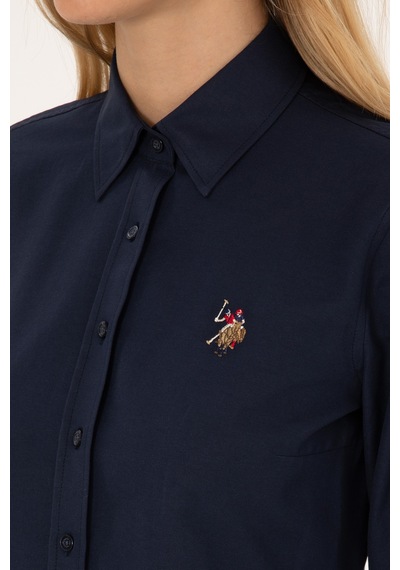U.s. Polo Assn. Kadın Lacivert Gömlek Basic 50308043-vr033 Lacivert