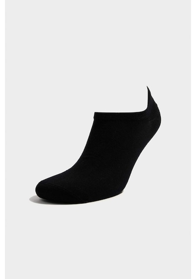 Defacto Erkek Dikişsiz 3lü Bambu Sneaker Çorap F5323axnsbk23 Siyah-bk23