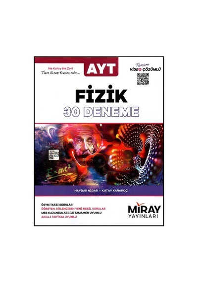 Miray Yayınları Ayt Fizik Deneme 30 Deneme