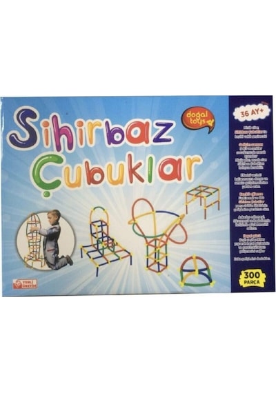 Sihirbaz Çubuklar 300 Parça Eğitici Çubuklar