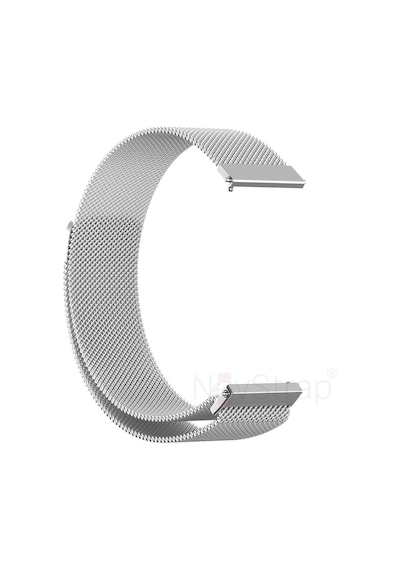 Novstrap Huawei Watch Gt4 41mm İle Uyumlu Kordon 18mm Pimli Mıknatıslı Metal Hasır Kordon Kayış