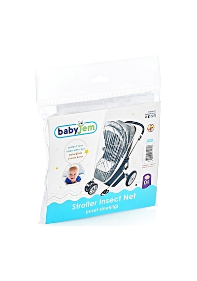 Babyjem ART-070 Puset Sinekliği Beyaz