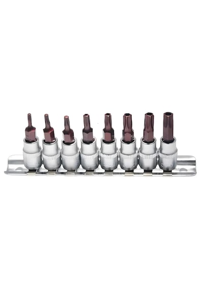 Arm 1/4 Lokma Cırcır Kolu 72 Diş Delikli Torx Bits Uç Seti 1/4 E Lokma Takımı