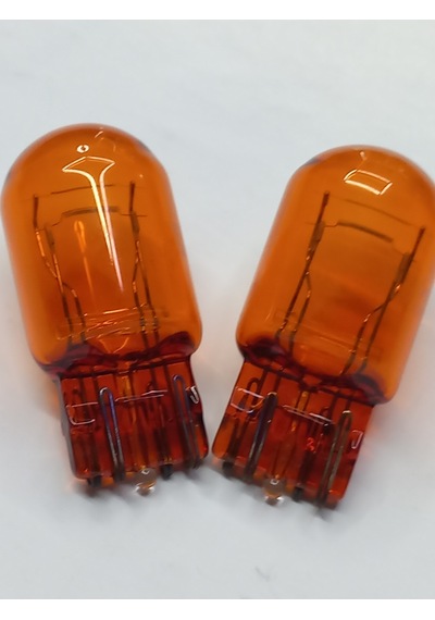 12v T20 Büyük Dipsiz Turuncu Çift Duy 1016 Ampul 2 Adet Turuncu