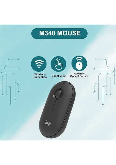 Logitech Mk470 Kablosuz Klavye Ve Fare Combo 2.4 Ghz Usb Dongle İle Uyumlu Diğer