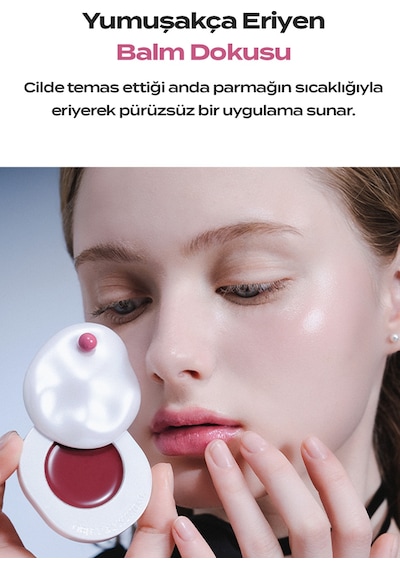 Kundal Dew Drop Lip Glaze Balm Tender Rose