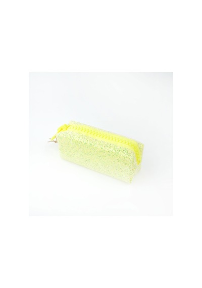 Unicus Big Zip Swarovski Taşlı Pastel Neon Kalem Kutu Uncs-955 Çok Renkli