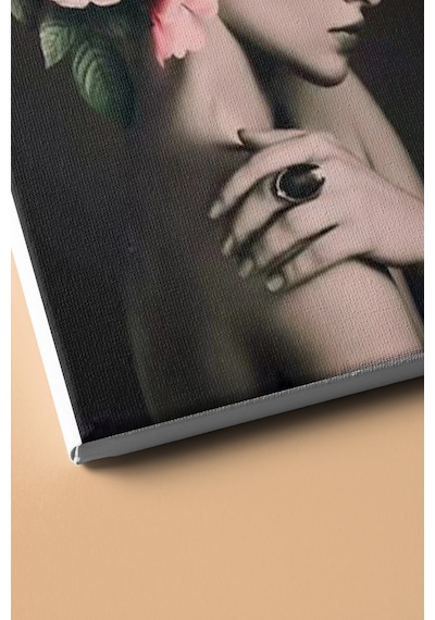 Webstyle Sayılarla Boyama Seti Kasnaklı Çiçek Saçlı Kadın 5 50 X 65 Cm