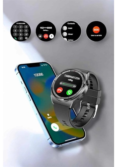 Mey İthalat Akıllı Saat Sağlık Ve Fitness Takibi Bluetooth Bağlantılı Dokunmatik Ekran