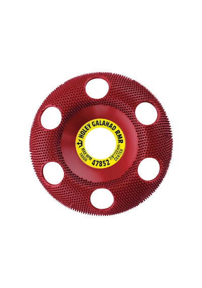 King Arthur's Tools 47852 Rmr Holey Galahad Orta Kırmızı Törpü Disk