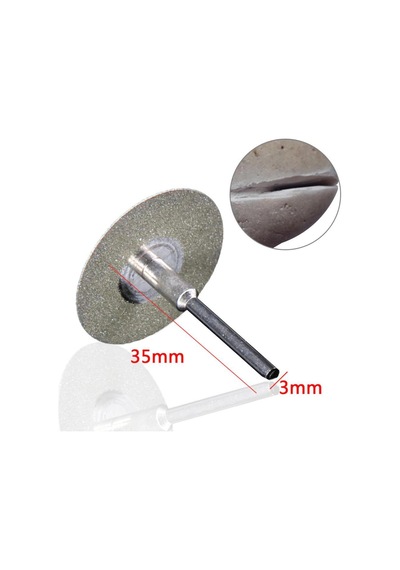 Dremel ve Döner Cihazlar Için 30Mm Dairesel Kesme Elmas Disk