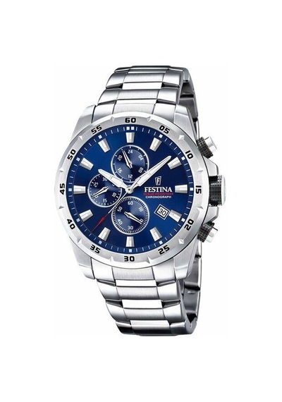 Festına F20463/2 Chrono Sport Erkek Kol Saati Gümüş