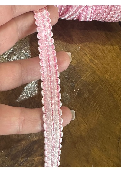En 1 Cm Saten Dokuma Şerit Dikiş Giyim Aksesuarı 1 Metre