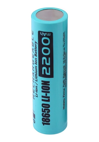 Orion 2200 mAh 3.7 V Başsız 18650 Li-Ion Şarj Edilebilir Pil