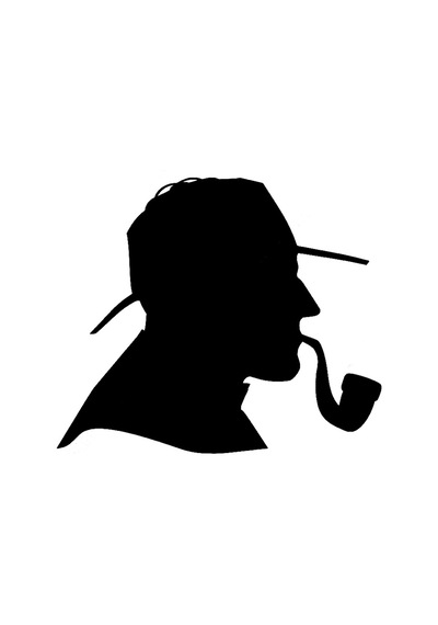 Puro Içen Tüttüren Şapkalı Adam Sticker (497660425)