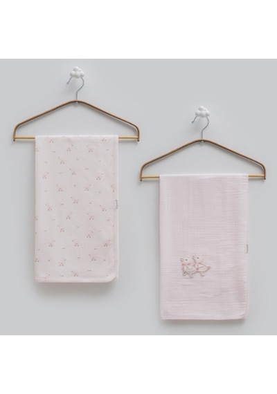 Caramell 2'li Battaniye 80x90 Cm 2274 Pembe