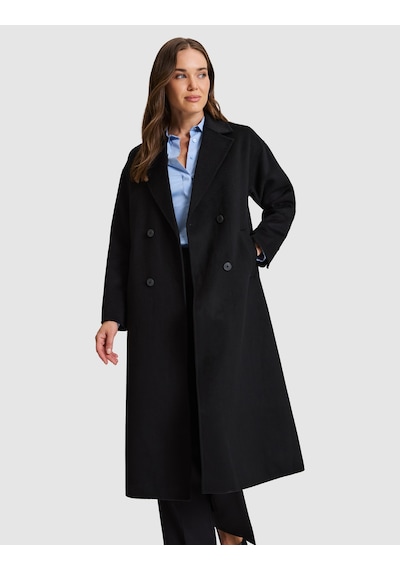 Pierre Cardin Siyah Kaşe Kaban 50333158-vr046