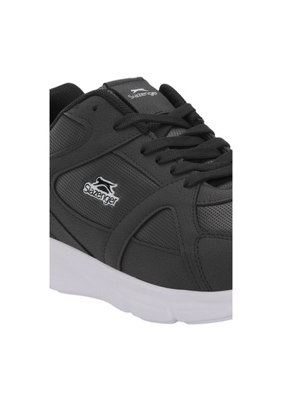 Slazenger Pera Büyük Beden Erkek Siyah / Beyaz Sneaker Siyah / Beyaz