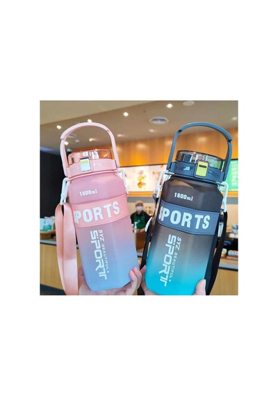 Sport Su Matarası 1600 Ml Bpa İçermez Alk2962 Evimdeyokyok Çok Renkli