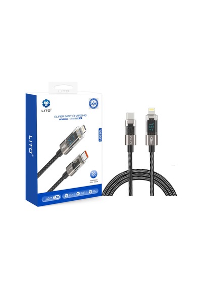 Lito 36w Led Göstergeli Type C-lightning Hızlı Şarj-ld09