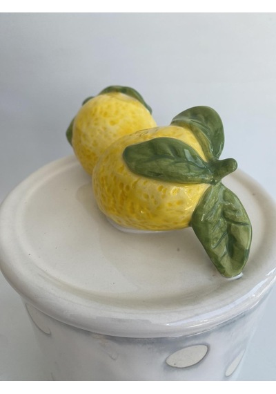 Anthropologie Limon Motifli Porselen Meyve Kutusu
