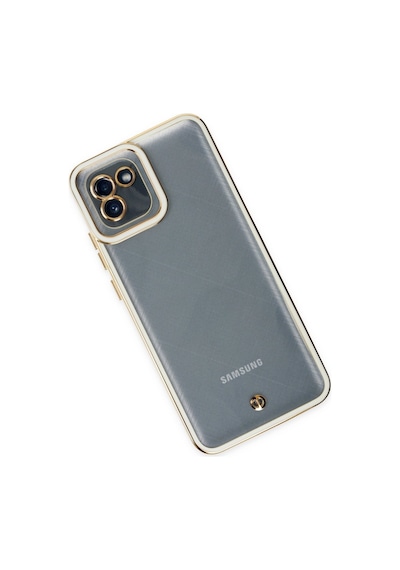 Newface Samsung Uyumlu Galaxy A03 Kılıf Liva Lens Silikon - Beyaz Beyaz
