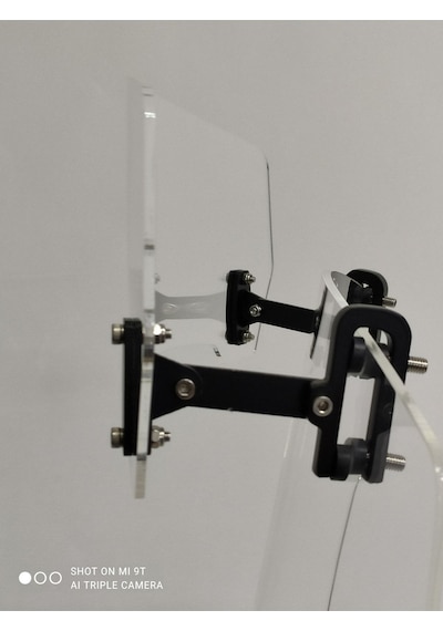 Üniversal Deflektör Rüzgar Saptırıcı Genişlik:320mm X Yükseklik:135mm