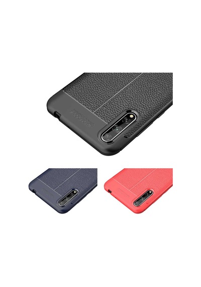 Huawei P Smart S (Y8P) Kılıf Deri Tarzı Niss Silikon Case
