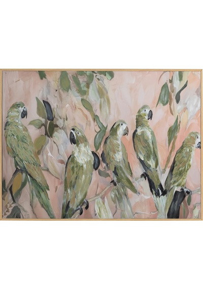 Tutıa Çerçeveli Yağlıboya Tablo 90x120 Cm