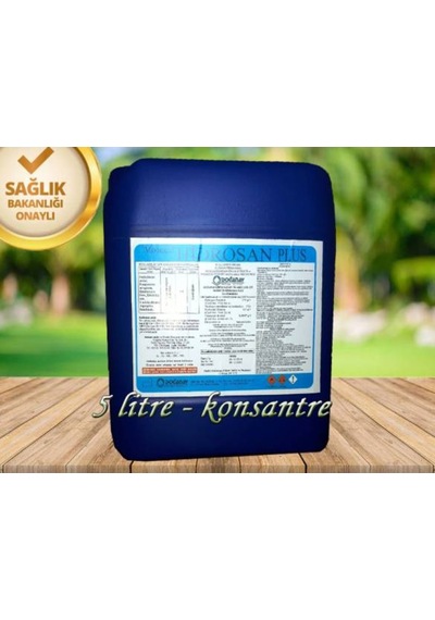 Hidrosan Plus Gümüş İyonu Kalıcı Etkili Ortam Dezenfektanı 5 L