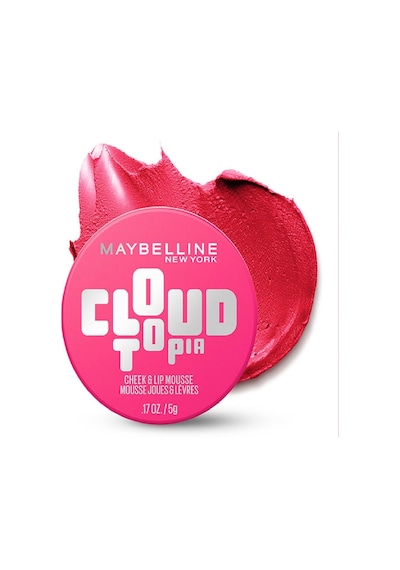 Maybelline New York Cloudtopia Köpük Dokulu Mat Allık 04 Pink Daydream