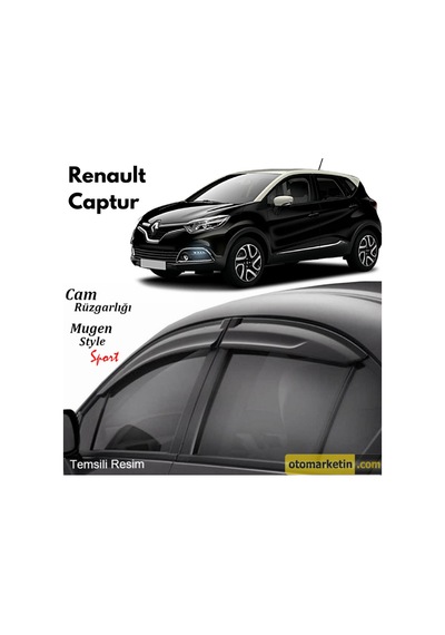Renault Captur Mugen Cam Rüzgarlığı