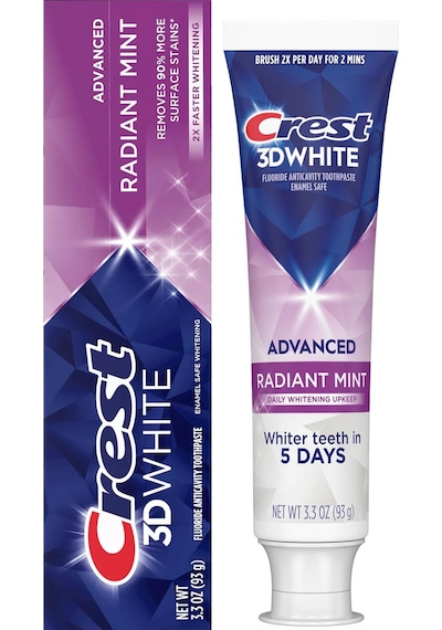 Crest 3d White Advanced Radiant Mint Diş Macunu 93gr Beyazlık