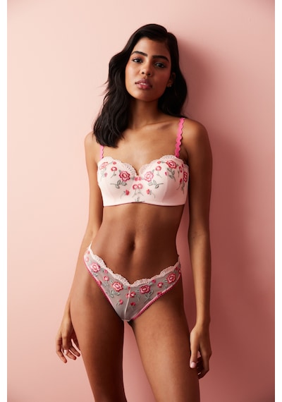 Penti Lotus Broderie Sütyen Pembe