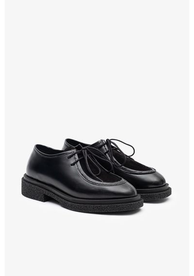 Louis Cardy Ginny Siyah Deri Kadın Loafer