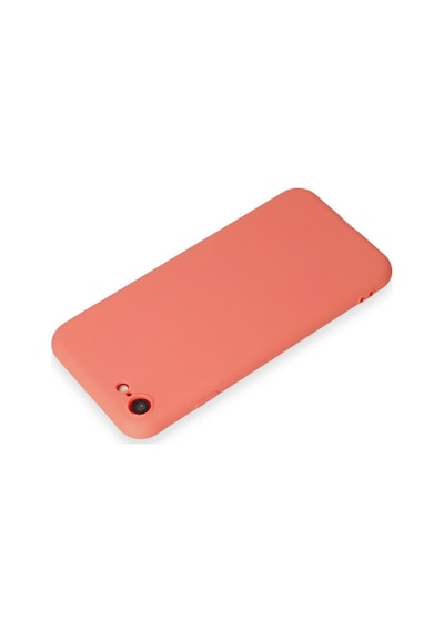 Apple iPhone Uyumlu 7 Kılıf First Silikon - Turuncu Bz8683140641016