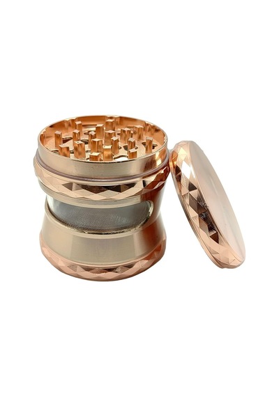 63 Mm. Rose Pencereli Tütün Baharat Herbal Öğütücüsü Parçalayıcı Rc80rs