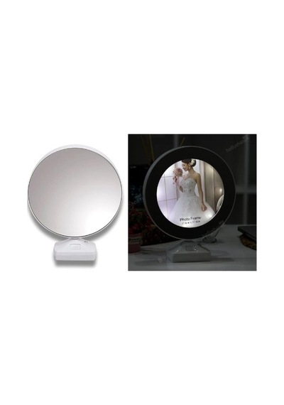 Led Işıklı Sihirli Ayna Çerçeve Bej