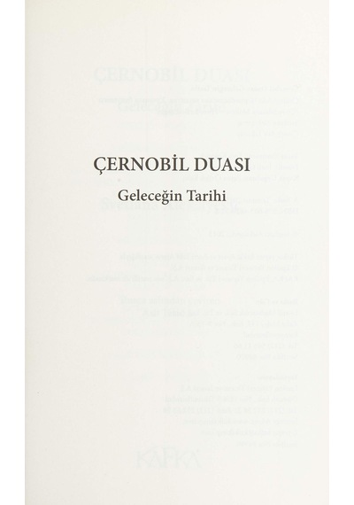Çernobil Duası - Geleceğin Tarihi: 2015 Nobel Edebiyat Ödülü Sku: Smgstkc0b2787c98