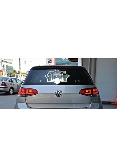Hoşgeldin Ya Şehri Ramazan Oto Cam Sticker 40 40 Cm