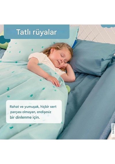 Joybed 140 Cm Sünger Yatak Bariyeri, Düşmeye Karşı Çocuk Yatak Bariyer
