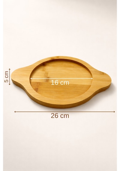 Felippe - Bambu Sahan Altlığı 16 Cm