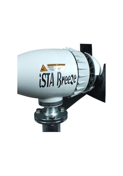 Set İ-500 12v Rüzgar Türbini +hibrit Şarj Kontrol Cihazı + Direk Seti İsta-breeze