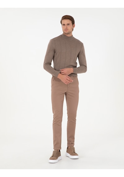 Pierre Cardin Erkek Vizon Pantolon Kanvas-chino 50295932-vr052 Vizon