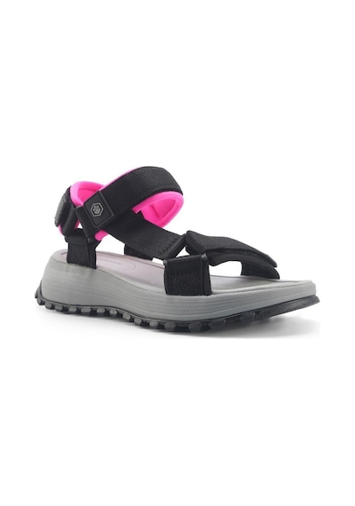 Lumberjack Lıly 5fx Siyah Comfort Casual Spor Sandalet Siyah