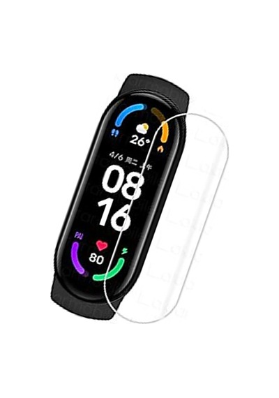 Mey İthalat Mi Band 6 Polymer Nano Ekran Koruyucu - Şeffaf