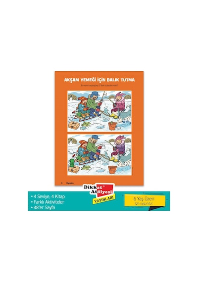 Highlights Puzzlemania Favori Puzzle 4'lü Set Dikkat Atölyesi