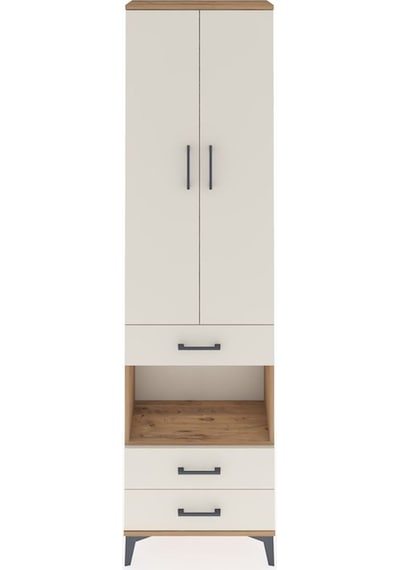 Arges Dolap 3 Raflı 3 Çekmeceli Tek Askılı 60x30x221 Çam-aytaşı Çam Arges Dolap 3 Raflı 3 Çekmeceli Tek Askılı 60x30x221 Çam-aytaşı Çam